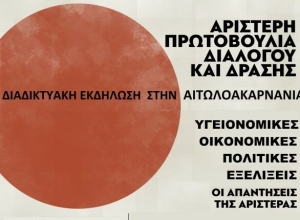 Αιτωλοακαρνανία: Διαδικτυακή εκδήλωση με Κ. Λαπαβίτσα από την «Αριστερή Πρωτοβουλία Διαλόγου και Δράσης» (Δευ 10/1/2022 19:00)