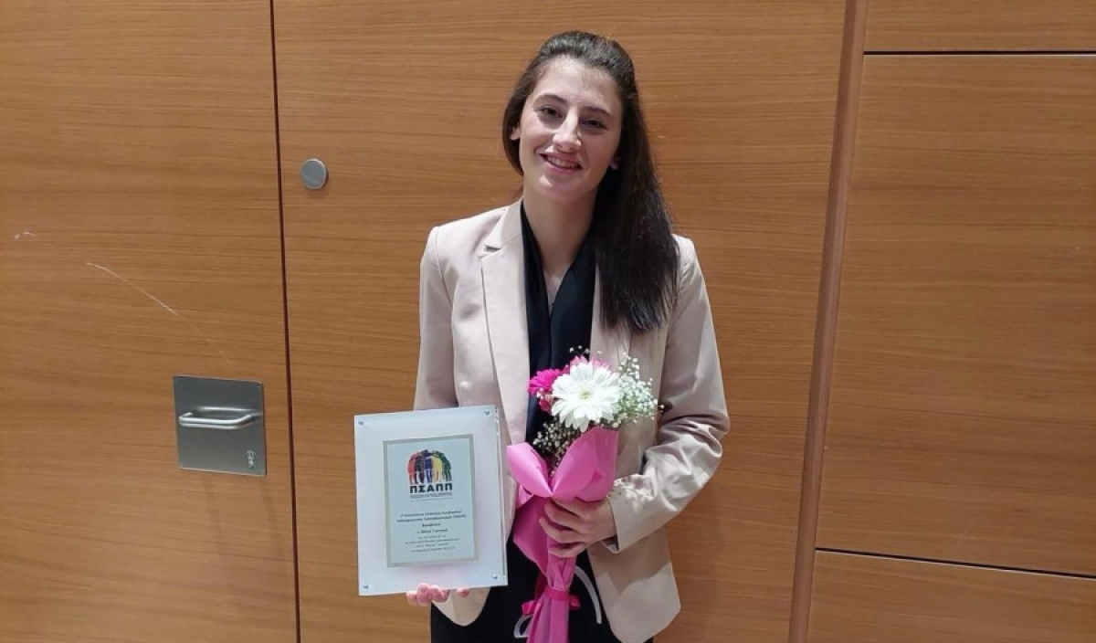 Η Aγρινιώτισσα Βάσια Γιαννακά η καλύτερη ποδοσφαιρίστρια στην Ελλάδα