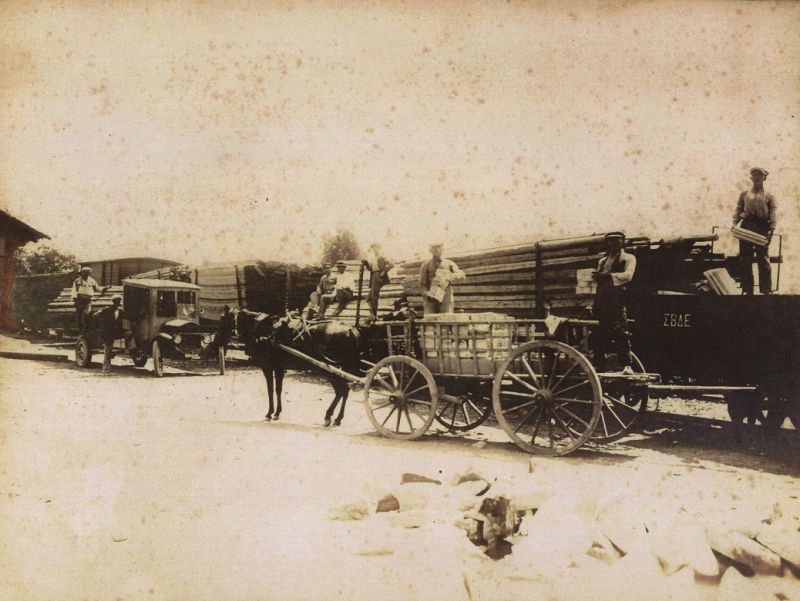 Καλύβια Αγρινίου: ¨Τα κούτσουρα του Αχελώου¨