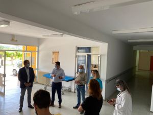 Επίσκεψη Σπήλιου Λιβανού στο ΚΥ Αστακού