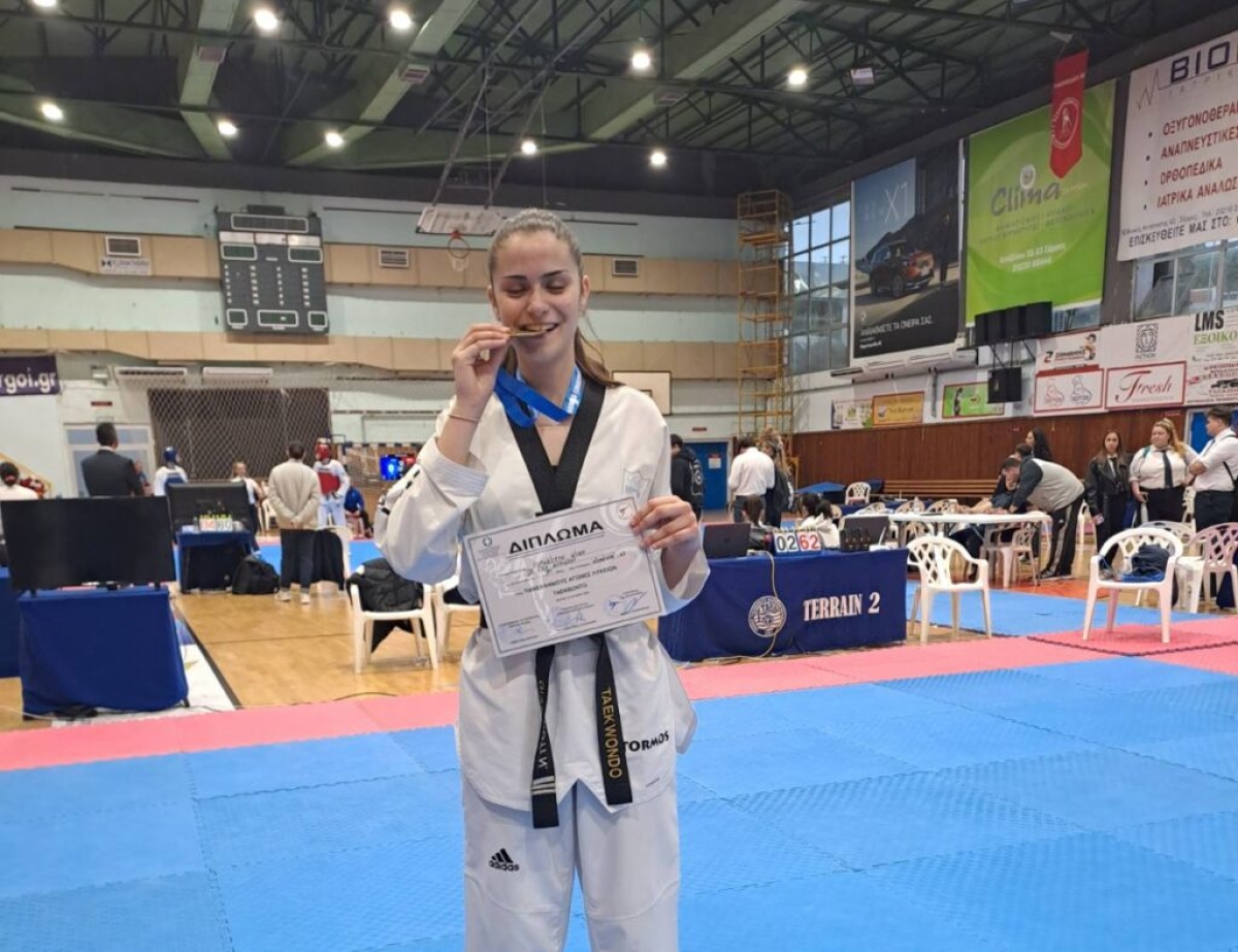 Ταεκβοντό: Χρυσό μετάλλιο για την Αγρινιώτισσα Νίκη Γιαννιώτη στο πανελλήνιο πρωτάθλημα λυκείων