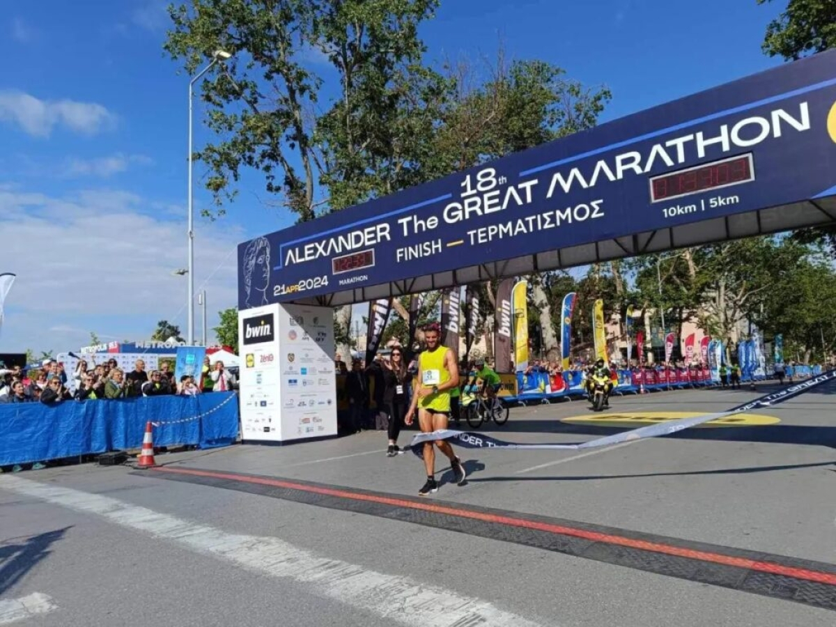 Μετά το «Σπάρταθλον» ο Φώτης Ζησιμόπουλος νικητής και με ρεκόρ στον Μαραθώνιο «Μέγας Αλέξανδρος»