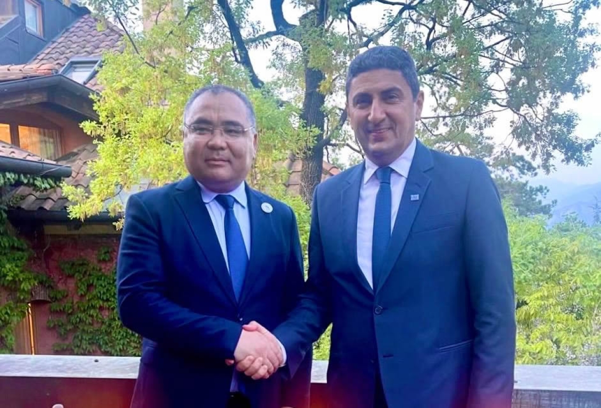 Νέοι δρόμοι συνεργασίας Ελλάδας με Ουζμπεκιστάν μετά τη συνάντηση του ΥπΑΑΤ Λευτέρη Αυγενάκης με τον ομόλογό του Ibrohim Abdurakhmonov