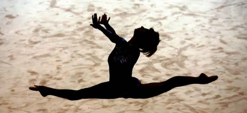 Επίδειξη ρυθμικής γυμναστικής από τη ΓΕΑ