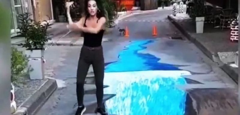 Αγρίνιο: Πως είναι να χορεύεις… σε ένα 3D πεζόδρομο!  (βίντεο)