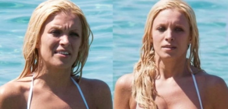 Η Κατερίνα Καινούργιου φόρεσε τα μαγιό της έκανε το πρώτο της μπάνιο – Κορμί λαμπάδα και πανάκριβο μαγιό