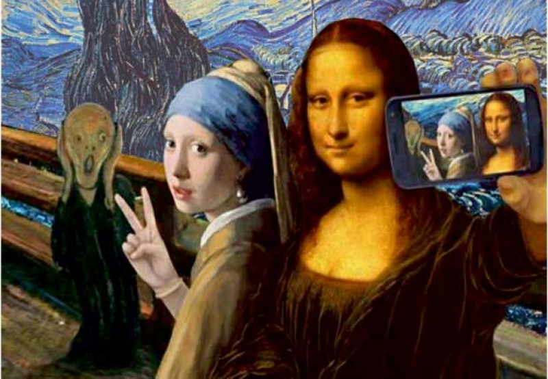 Έκθεση ζωγραφικής και κεραμικής στην Δημοτική Αγορά