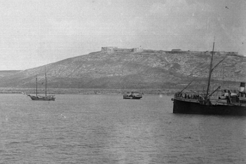 “Σπάνιες φωτογραφίες από το κάστρο του Αγίου Γεωργίου στην Πλαγιά”