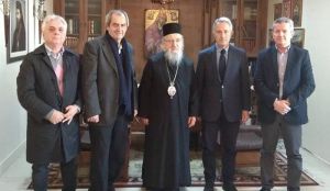 Συνάντηση του υποψήφιου Περιφερειάρχη Δυτ. Ελλάδας Κ. Σπηλιόπουλου με τον Μητροπολίτη κ. Κοσμά
