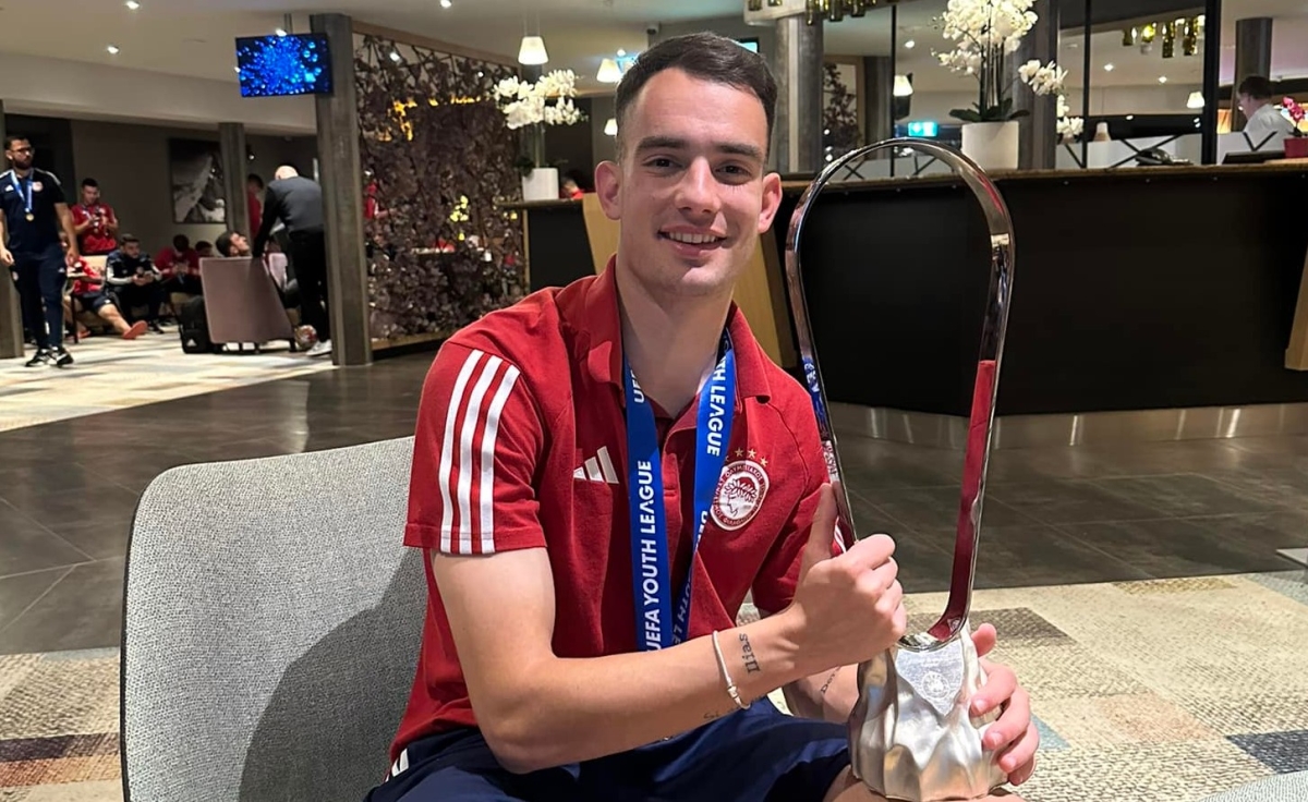 Κουτσογούλας: «Στόχος μου να παίξω με την πρώτη ομάδα του Ολυμπιακού»