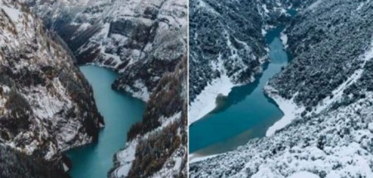 Μαντέψτε: Ποια φωτο απεικονίζει την ομορφιά στο Περδικακι Αιτωλοακαρνανίας και ποια της Ελβετίας