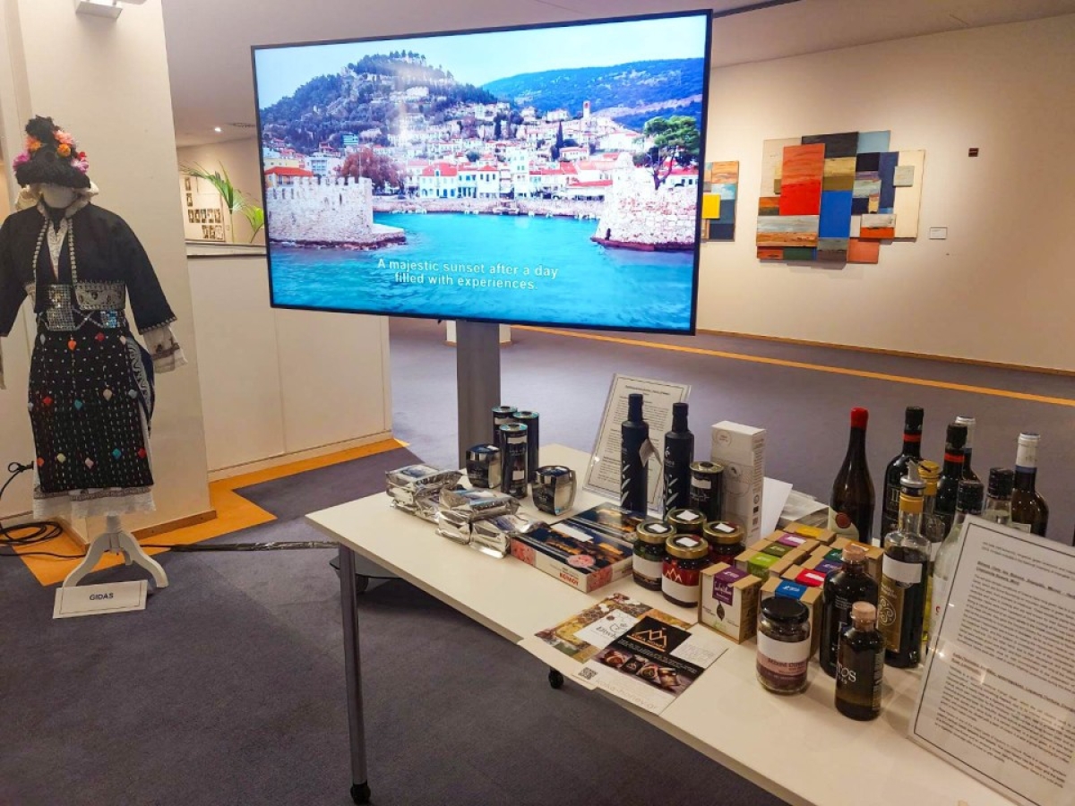 Τα αγροδιατροφικά προϊόντα της Δυτικής Ελλάδας στην έκθεση«Greek Cultural &amp; gastronomic week» του Ευρωπαϊκού Κοινοβουλίου