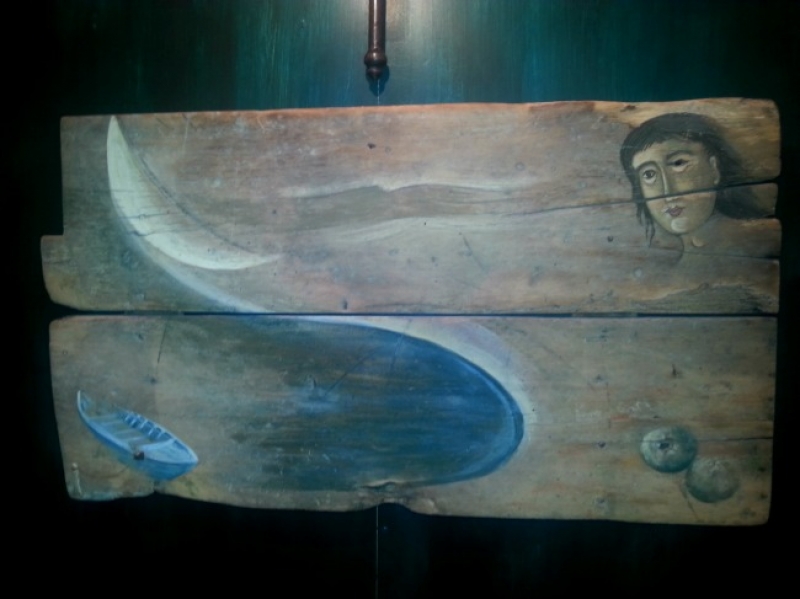 Η έκθεση ζωγραφικής του Θ.Βαλαώρα στη Δημοτική Αγορά Αγρινίου(φωτο)