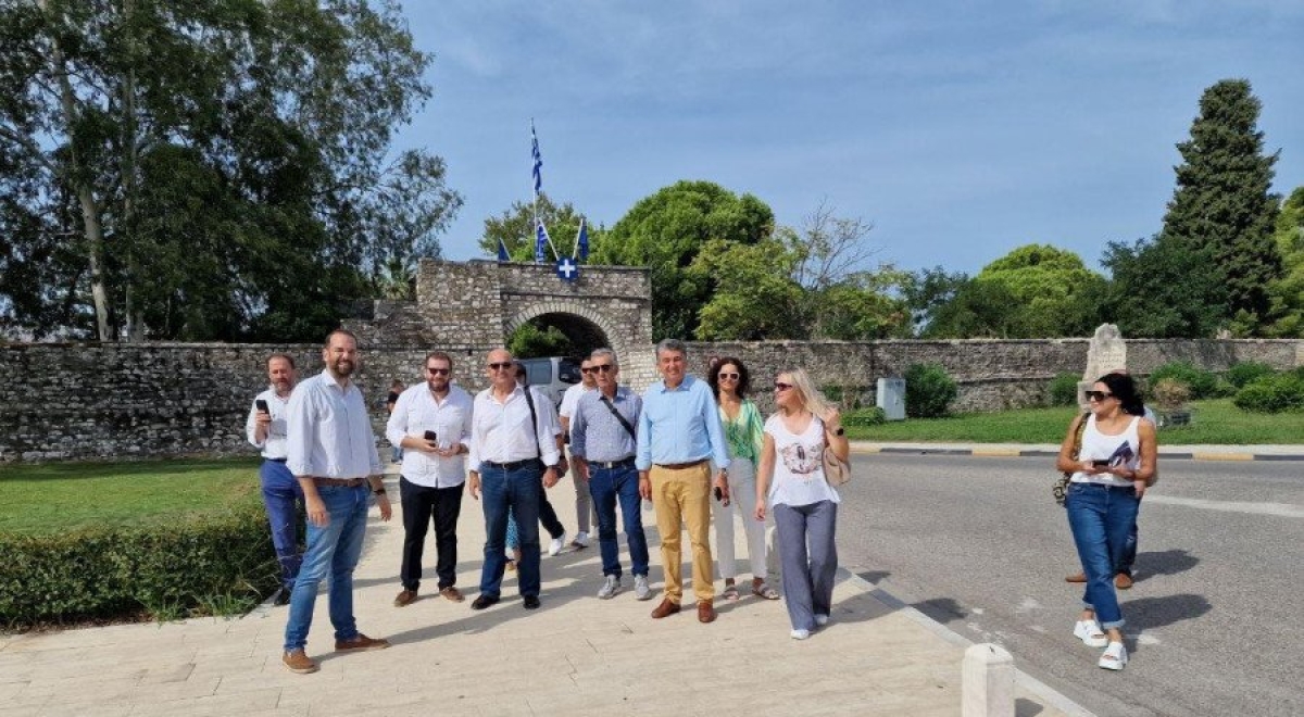 Στο Μεσολόγγι ο Νεκτάριος Φαρμάκης (εικόνες)