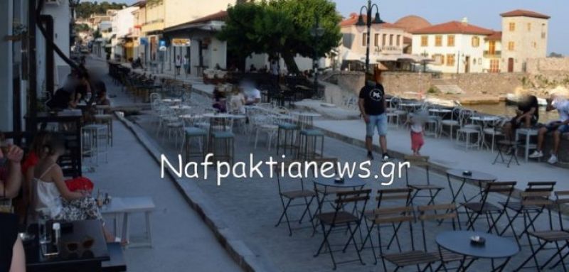 Της πάει ο πεζόδρομος.Όμορφες εικόνες από το λιμάνι της Ναυπάκτου (φωτο + βίντεο)