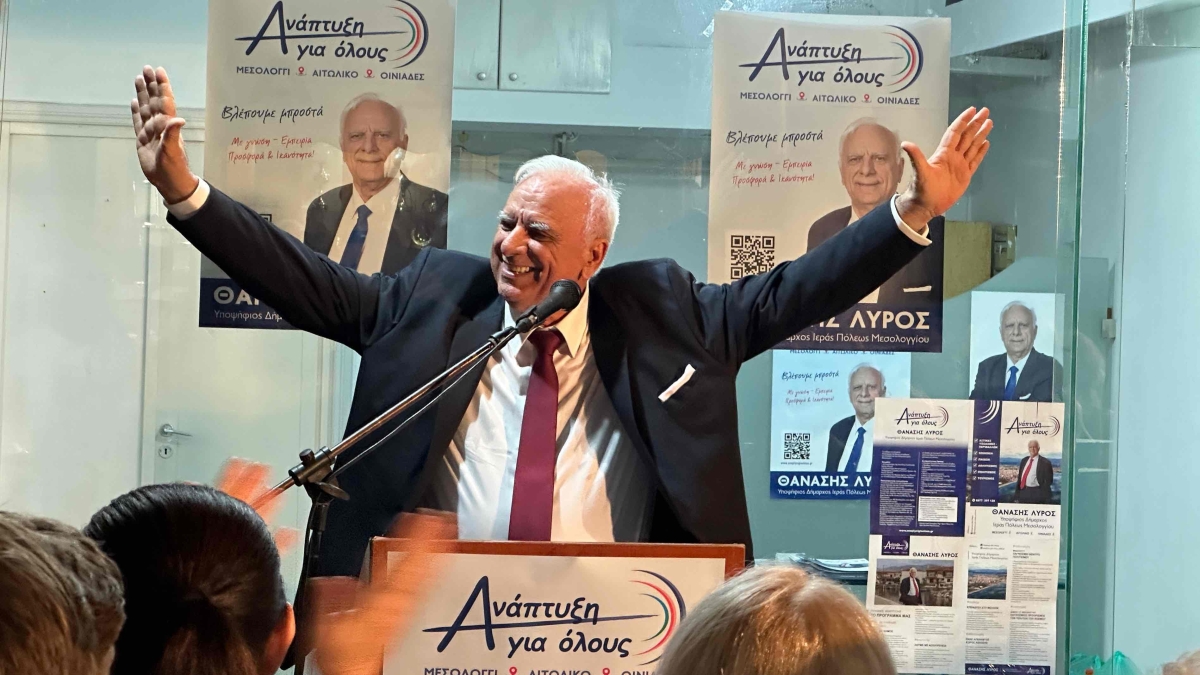 Θανάσης Λύρος, στα εγκαίνια του εκλογικού Κέντρου στο Μεσολόγγι: «Δεν είμαστε χθεσινοί ούτε είμαστε όλοι ίδιοι»