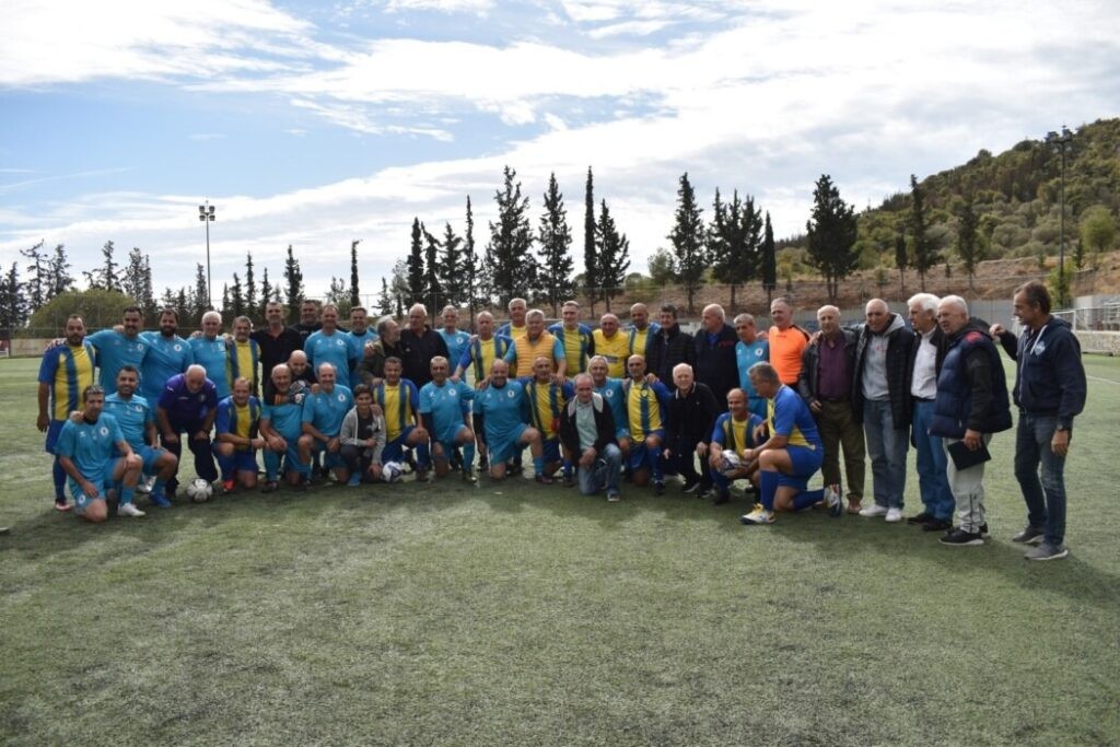 Έπαιξαν με τους βετεράνους του Χαϊδαρίου οι παλαίμαχοι του Παναιτωλικού (φωτο)