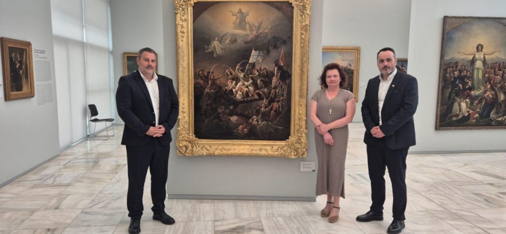 O αυθεντικός πίνακας της Εξόδου του Θεόδωρου Βρυζάκη θα έρθει στο Μεσολόγγι