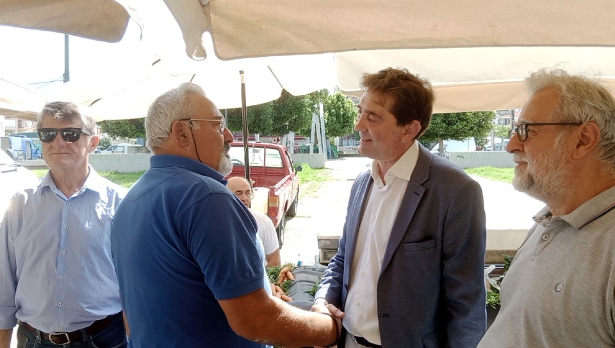 Περιοδεία του υπ. Περιφερειάρχη Κώστα Καρπέτα στην Ταραμπούρα