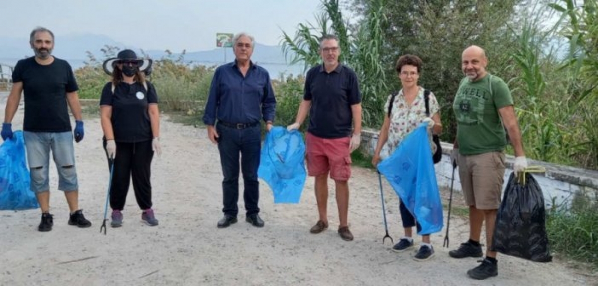 Με επιτυχία η εθελοντική δράση καθαρισμού στα Αμπάρια Παναιτωλίου