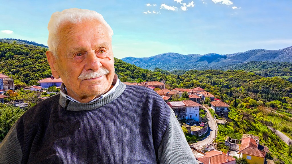 Είναι 100, έζησε πόλεμο, πείνα... και είναι ακόμα όρθιος | Η ζωή του παππού Τάσου (βίντεο)