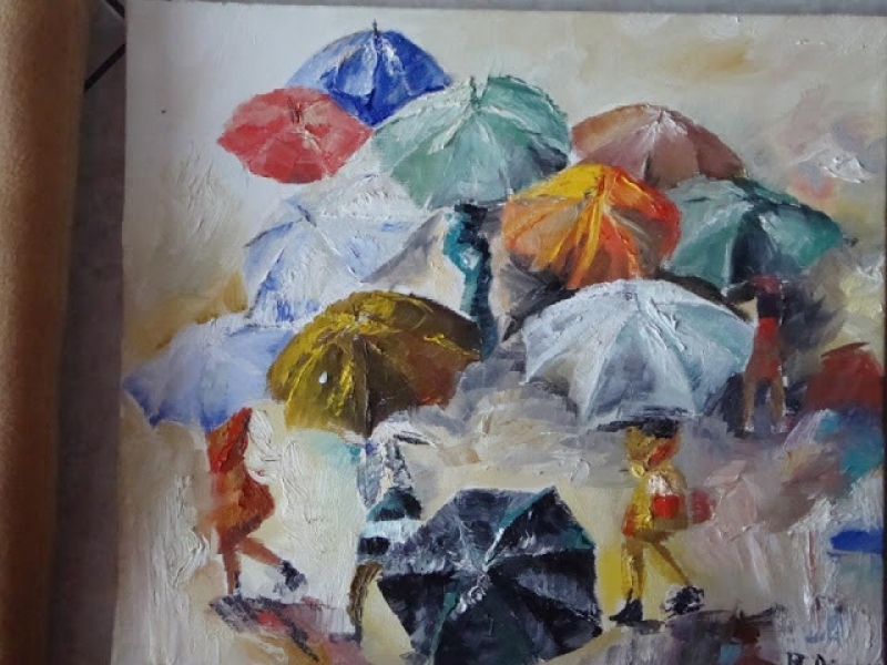 Γνωρίζοντας την ταλαντούχο ζωγράφο Βασιλική Λύτρα από την Κανδήλα