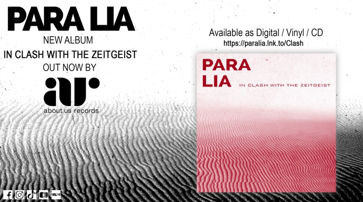 PARA LIA – νέο άλμπουμ “IN CLASH WITH THE ZEITGEIST” κυκλοφορεί από την “About us records”