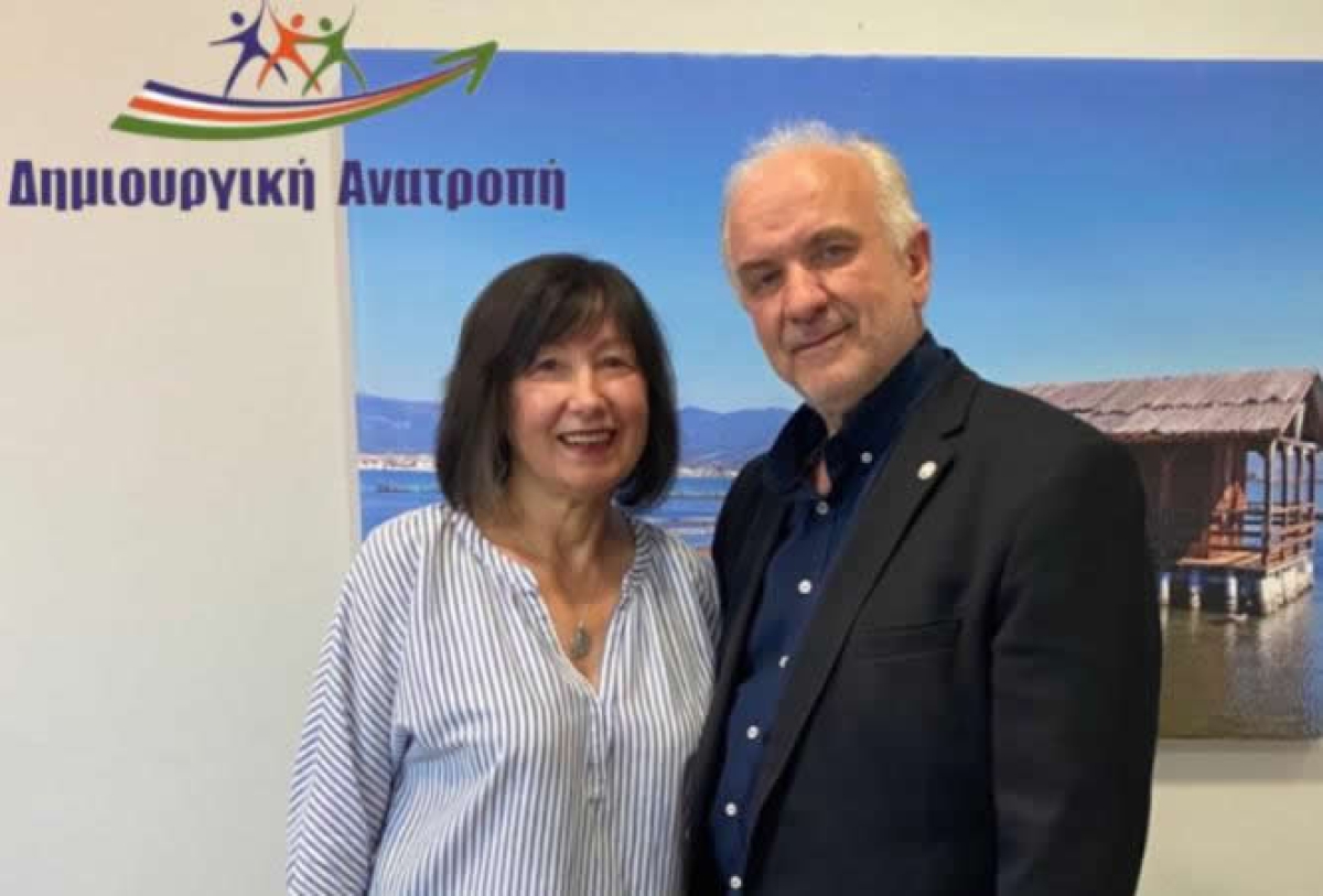 Υποψήφια με τον συνδυασμό «Δημιουργική Ανατροπή» και τον Δήμαρχο Ι.Π. Μεσολογγίου, Κώστα Λύρο η Τούλα Ξηρού-Μπαλαμπάνη