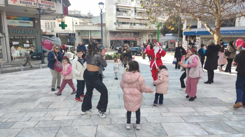 Αγρίνιο: «Santa party» με διπλό σκοπό στην πλατεία Δημάδη