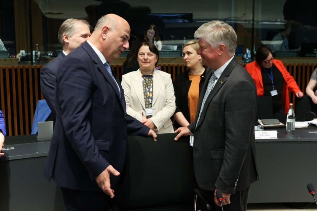 Ο ΥπΑΑΤ, Κώστας Τσιάρας στο Συμβούλιο Υπουργών Γεωργίας και Αλιείας στο Λουξεμβούργο