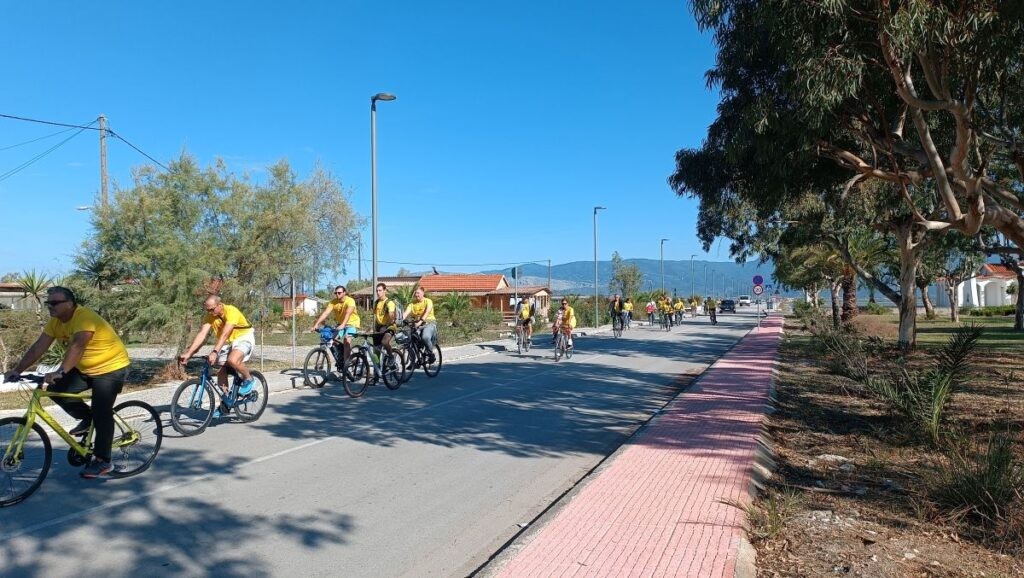 Μεσολόγγι: Με μεγάλη συμμετοχή η ποδηλατάδα στο πλαίσιο του 3ου Επεμβατικού Συνεδρίου Καρδιολογίας
