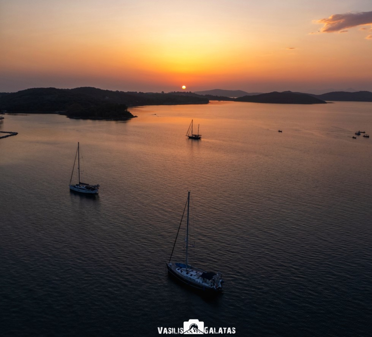 Ηλιοβασίλεμα στη Βόνιτσα (Βίντεο)