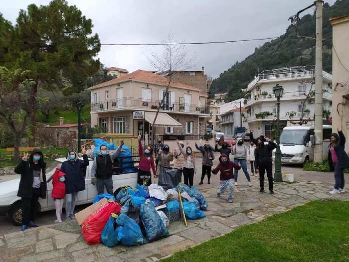 Ακόμη μια εθελοντική δράση από τους «Save your Hood» στη Ναύπακτο