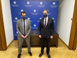 Τα ζητήματα Υγείας του νομού Αιτωλοακαρνανίας στην εφ΄ όλης της ύλης συνάντηση εργασίας του Σπήλιου Λιβανού με τον Υπουργό Υγείας Θάνο Πλεύρη