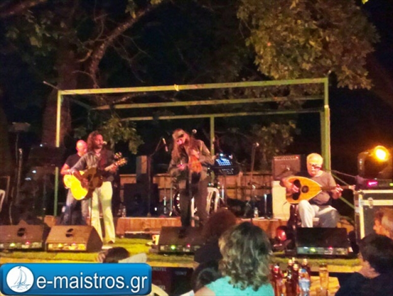 Απολαυστική η συναυλία των Χαΐνηδων στα Λουτρά Χαλκιοπούλων