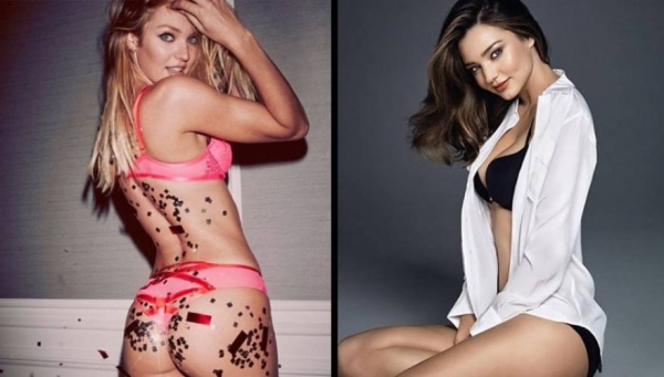 Η Candice και Miranda εύχονται καλή χρονιά... με «καυτές» πόζες (φωτό)