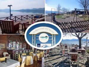 Στο «Αρχοντικό της λίμνης» με φόντο το πέλαγος της Αιτωλίας