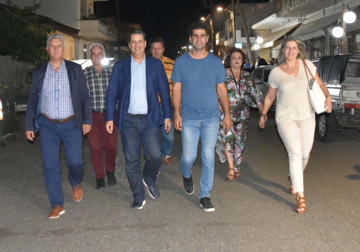 Δήμος Αγρινίου: Επίσκεψη Γιώργου Παπαναστασίου σε Γαβαλού