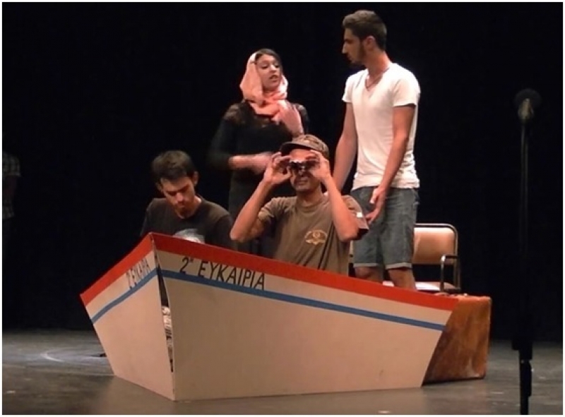 Παράσταση γύρω από τη μετανάστευση από το ΣΔΕ Αγρινίου