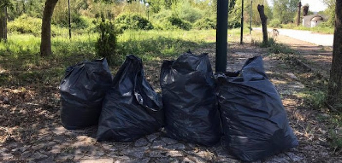 Εθελοντική δράση καθαριότητας στα Αμπάρια Παναιτωλίου