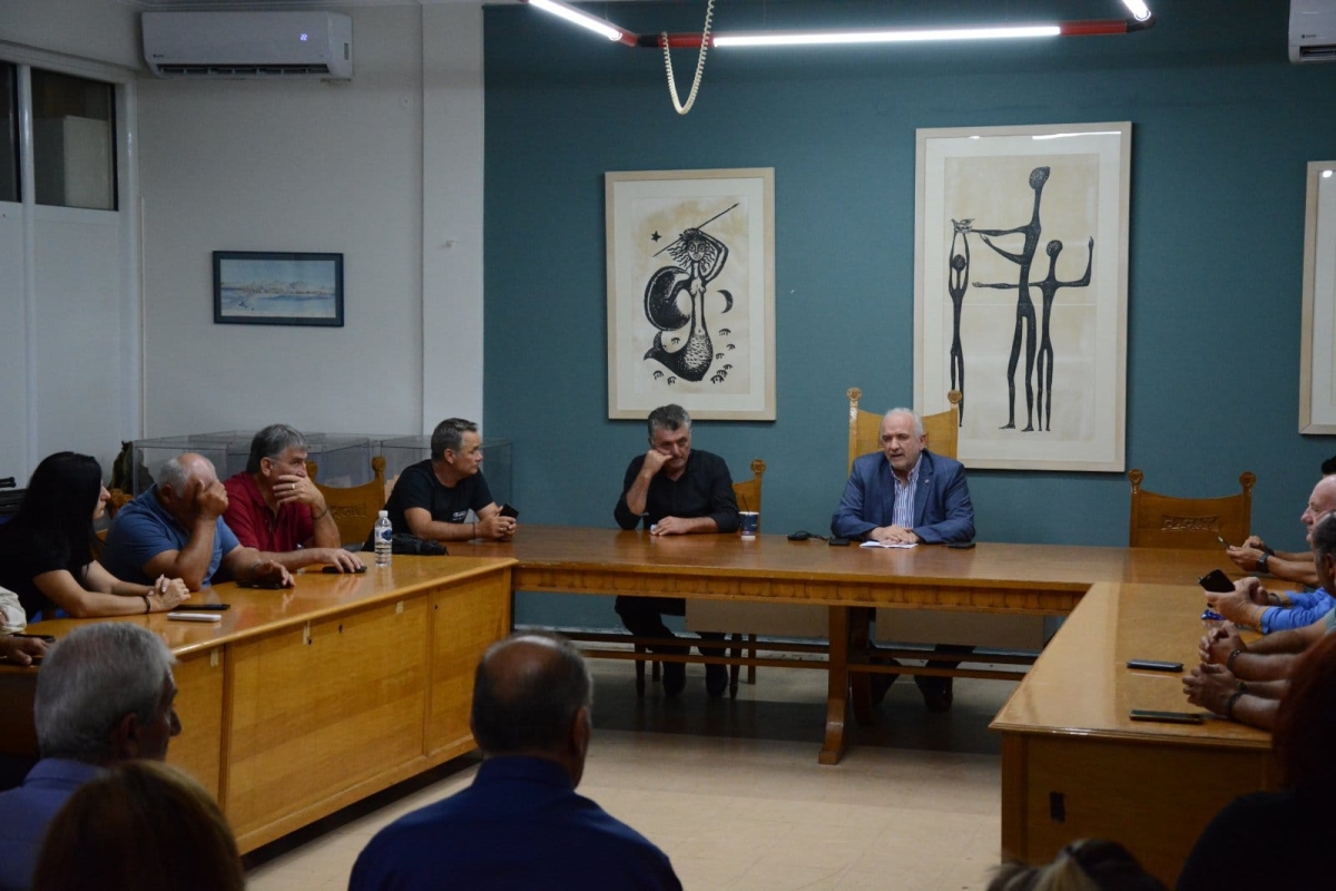 Συνάντηση Κώστα Λύρου με υποψήφιους της Δημοτικής Ενότητας Αιτωλικού