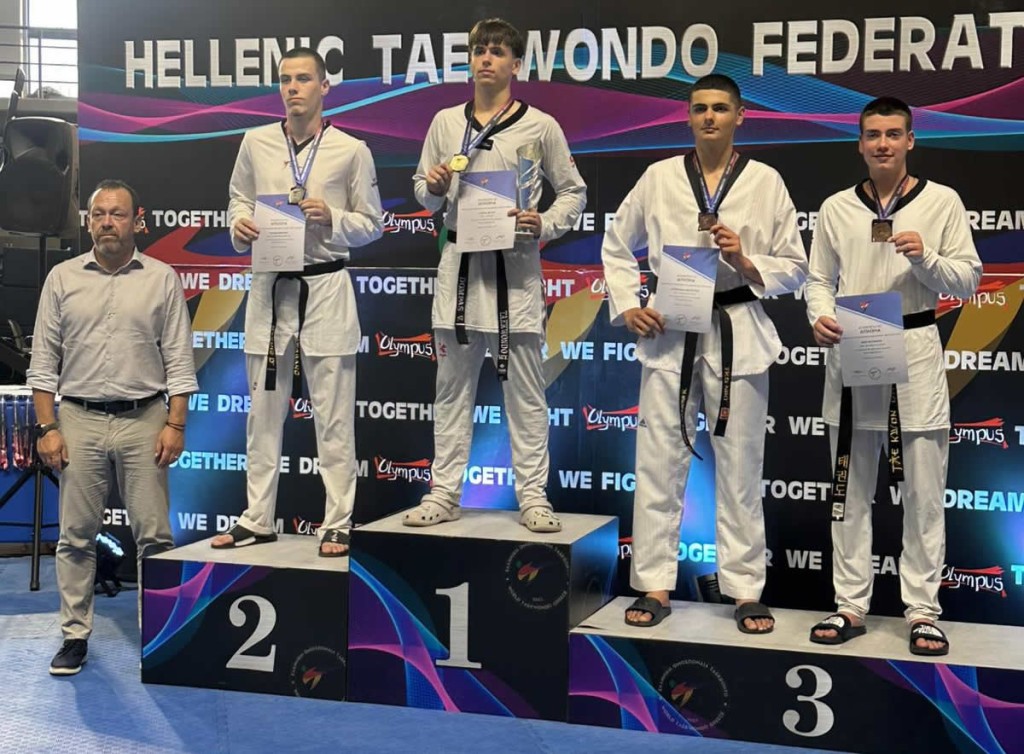 Δύο στα δύο για τον ΑΣ ΘΗΣΈΑΣ ΑΙΤΩΛΟΑΚΑΡΝΑΝΊΑΣ στο πανελλήνιο πρωτάθλημα U21 Taekwondo
