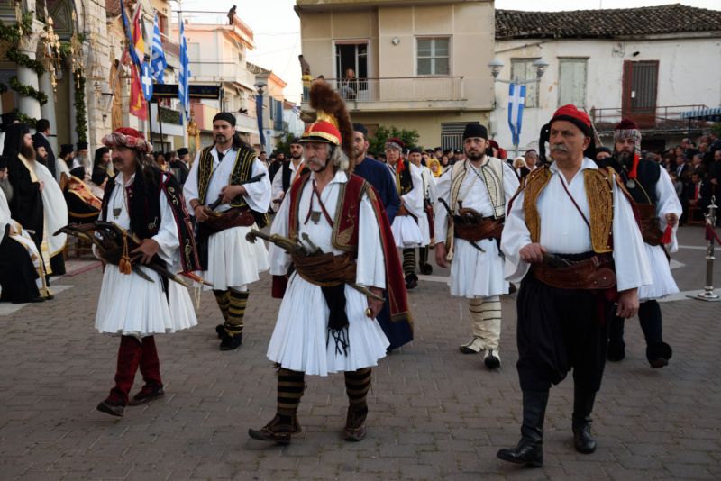191η Επέτειος από την Έξοδο του Μεσολογγίου.   Σάββατο  του  Λαζάρου  -  Πρώτη ημέρα εορτασμού
