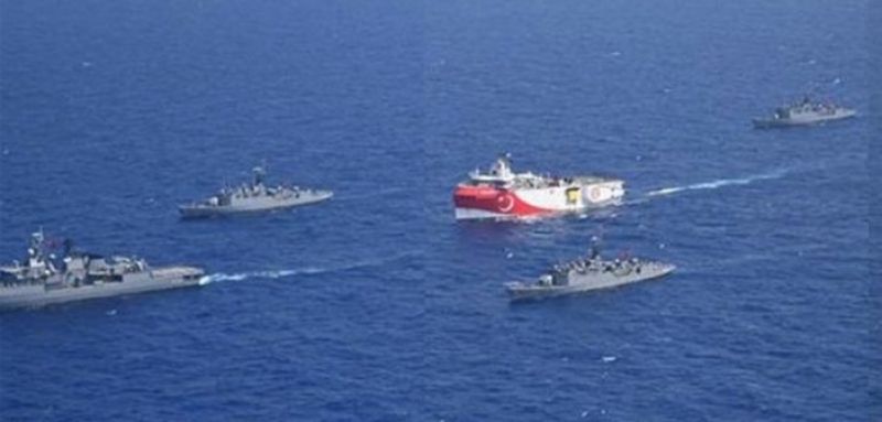 Σε ελληνική υφαλοκρηπίδα ανήμερα Δεκαπενταύγουστου το Oruc Reis