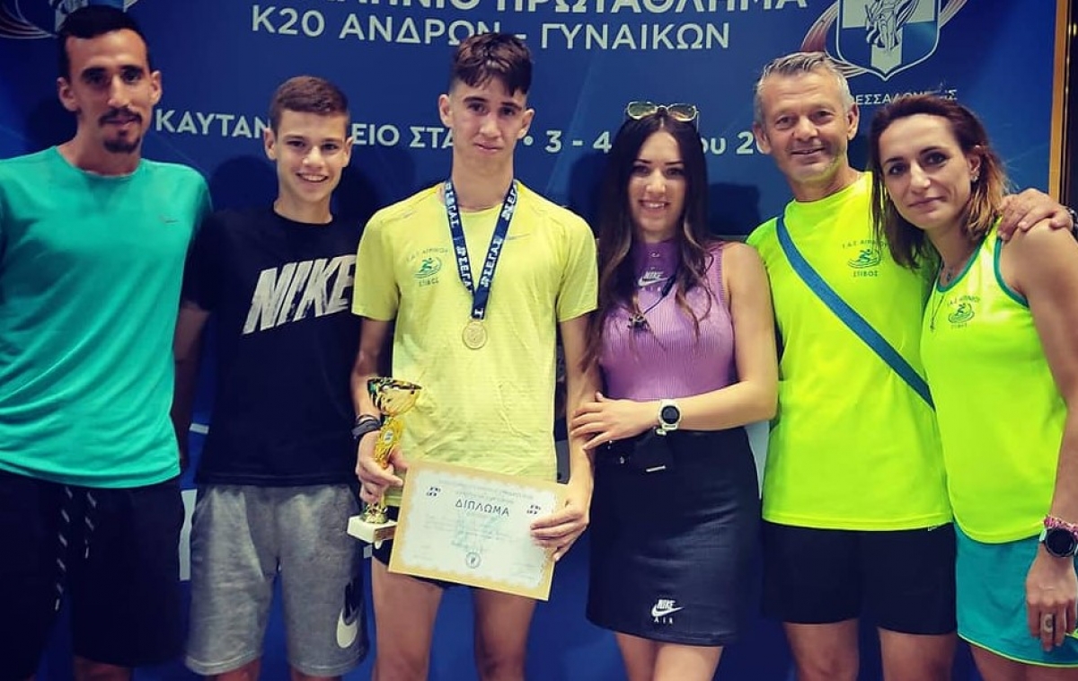 Πρωτιά στα 5χλμ για τον Αγρινιώτη Νίκο Σταμούλη στο πανελλήνιο Πρωτάθλημα στίβου Κ20 της Θεσσαλονίκης