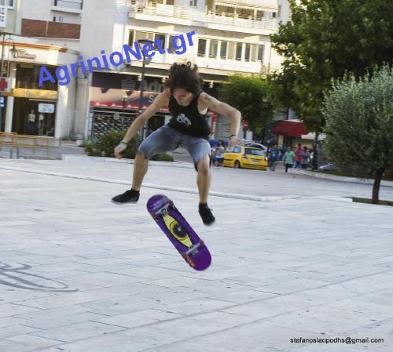 Φιγούρες που κόβουν την ανάσα από σκέιτερς στο Αγρίνιο