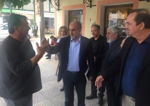 Σε Πάλαιρο, Μύτικα και Βόνιτσα ο Απόστολος Κατσιφάρας