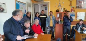 Στην Πυροσβεστική Υπηρεσία Μεσολογγίου περιόδευσε κλιμάκιο της ΤΕ Αιτωλοακαρνανίας του ΚΚΕ
