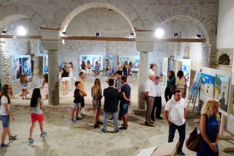 Με επιτυχία τα εγκαίνια της έκθεσης στο Φετιχέ Τζαμί της Ναυπάκτου