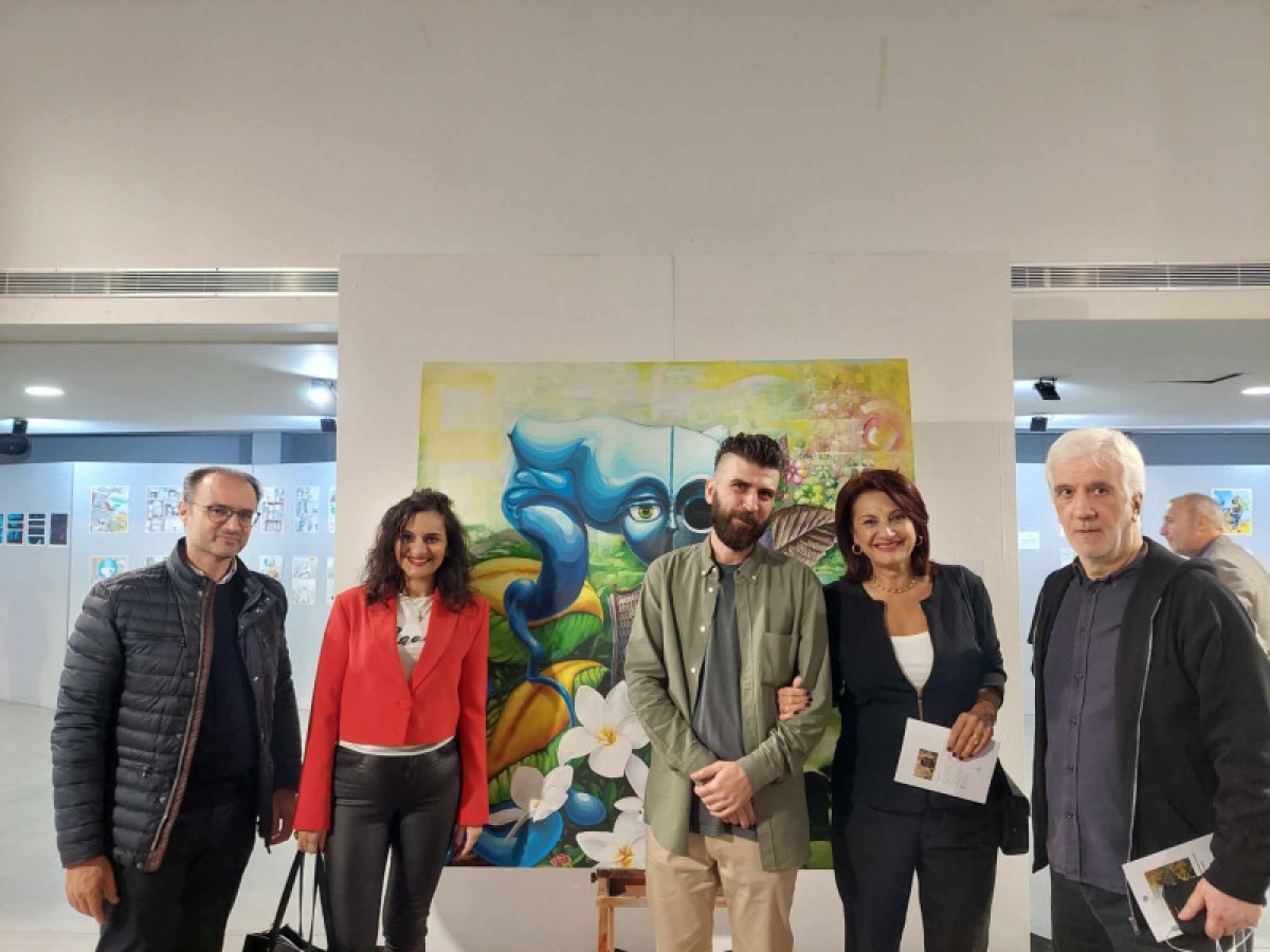 «Φύσης αναγέννηση»: Με επιτυχία τα εγκαίνια της έκθεσης του Γ. Παπακωνσταντίνου στο Αγρίνιο (εικόνες &amp; βίντεο)